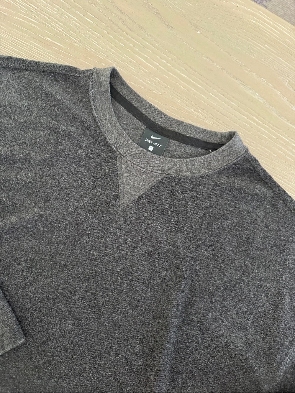 Nike Dri-FIT  women’s Crewneck Sweater - Charcoal Gray